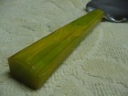 Vintage Thin Flexible Spatula flipper Kitchen Utensil Androck Green Bakelite