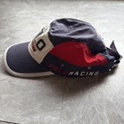 Polo Ralph Lauren P1 067 Racing Cap Size Free Used Navy  Red  White F s