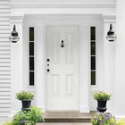 Fundamentals Exterior Paint White  Semi-gloss  1 Gallon