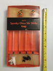 Halloween Spooky Glass Swizzle Stir Sticks Cocktail Drink Bar Ghost Black Cat