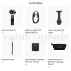  new  Dji Osmo Pocket 4 Pro 4p Standard Combo 4k 240fps Gimbal Action Camera