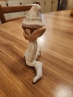 Vintage Mcm Lefton Pixie Elf Iridescent 1950s Figurine