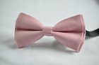 Dusky Dusty Rose  Blush Pink Bow Tie   Navy Blue Suspenders Braces For All Ages