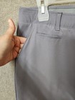 Under Armour Links Fitted Golf Chino Pants Womens 10 Gray Lightweight Stretch