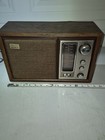 Sony Radio Icf-9650w Am fm Tabletop Stereo Woodworks Fidelity Sound Mcm Vintage