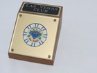 Las Vegas Club Hotel Casino One Dollar  1 Mounted Plexiglass Chip Rare