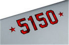 Official 5150 Red Holographic Prism Guitar Decal Sticker Set Evh Eddie Van Halen