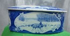 Vintage Droste Haarlem Oval Shape Chocolate Litho Tin Box Holland Sqqk
