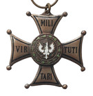 Poland - Medal   Cross - An Order Of Virtuti Militari - Silver Bronze 38 3mm
