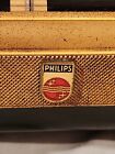 Philips Type P145 Rare Bakelite Case Tube Standard Radio