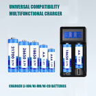 Digital Lcd Smart Charger Rechargeable Battery 3 7v Li-ion 1 5v Ni-mh High Speed