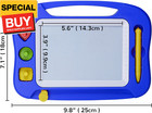 Magnetic Drawing Board For Kids  Colorful Erasable Doodle Board With Magnet Pen 