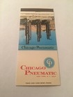 Vintage Matchbook Cover Matchcover Chicago Pneumatic New York Ny