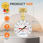 Water Pressure Gauge  Female  Gauge Water Pressure Test Gauge For Home  Dial