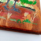 Pheasant Wall Art Painting Signed Vintage Hunting Cabin Wildlife Bird Man Cave