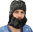 Disposable Hoods Bouffant Caps Full Face Hair Covers Polypropylene Hair Net B   