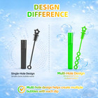 100 Pack Mini Star Bubble Wands - Party Favors For Kids  Classroom Prizes