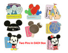 Mystery Disney Pin Set Sealed Happiness Is Mickey Minnie Disney Haunted Mansion 
