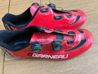 Garneau Cycling Shoes 44 Eu Red Shimano Pedaling Dynamics Carbon Hm  Air Lite