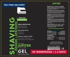 E Elegance Transparent Shaving Gel  Minty cool Jupiter Fragrance  16 9 Oz