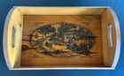 Perfect  Vintage Southern Comfort Whiskey Wood Serving Tray 17 5 X 11 5 X 5 5 