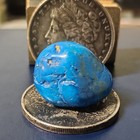 Natural Pyrite-matrix Turquoise Tumbled Stone - Heavy Metal Matrix Specimen