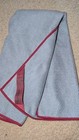 Norwex Kitchen Towel   Cloth Set Diamond Textured Microfiber-gray With Red Trim