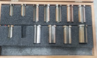  used  Dumont Company  70 Metric Keyway Broach Set