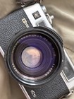 Vintage Yashica G5 Film  2 Lenses  1 Lens Case   Carrybag  Missing Battery Cover
