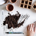 2 Pk Garden Marker Pen Black Uv Fade Resistant Permanent Marker For Plant Labels
