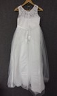 Sleeveless Flower Girls Princess Dress Bridesmaid Gown Pageant 14 To 15 Yrs Old