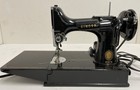 Singer Featherweight 221-1 Sewing Machine W  Case  Pedal   Accessories