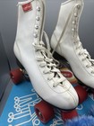 Vintage Chicago 400 Women s Classic Roller Skates Rink Ladies Size 8 Red Wheels