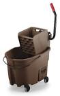 Rubbermaid Commercial Products Fg758088brn Mop Bucket And Wringer brown 8 3 4 Ga