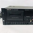 Tascam Cc-222 Mkii Professional Cassette cd Recorder  Powers On  For Parts