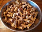 Lot Of 100 Used Wine Corks For Crafts All Natural Cork No Synthetic   Free Ship 