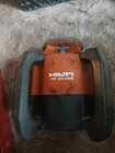 Hilti Pr 2-hs Rotating Laser Level Kit W  Pr 20 Receiver- Used 
