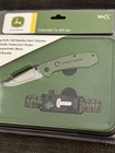 John Deere Tecx Case Pocket Knife Paracord Bracelet Collectible Tin Gift Set New