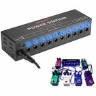 Mosky Guitar Effect Pedal Board Power Supply Station 10 Output 9 12 18v Us Plug
