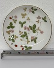 Vintage 60s Wedgwood Bone China -wild Strawberry Pattern- 5 3 4  Saucer Plate