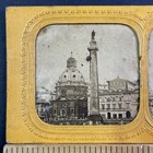 Trajan s Column Rome Italy Stereoview French Tissue Antique C1850s Xt2106