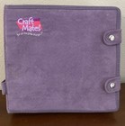 Craftmates Organizer Filled With Buttons Clips Ribbon Embellishments