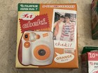 Nib Fujifilm Instax Mini 7 Cheki Orange Camera   Expired Film