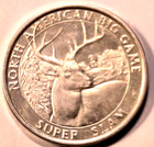 North American Hunting Club Proof Coin 1 Troy Oz  999 Fine Silver Medal Round