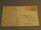 Cairo Egypt Postcard With Stamps