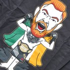 Conor Mcgregor Reebok Ufc Men s  geeked Up  Character Black T-shirt