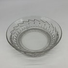 Vintage Crystal Clear Glass Bowl - 7 0 