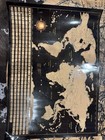 Scratch Off World Map Poster With Us States And Country Flags Gift For Travelers