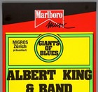 Albert King   Taj Mahal     Rare Vintage Original Z  rich 1988 Blues Concert Poster
