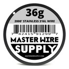 Stainless Steel 316l - 2000ft - 36 Gauge Wire 36g - 0 127mm - 0 005in - Master W